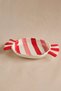 New Year Candy Twist Pink Kayık Plate 26 cm - 3