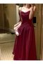Rochie maxi, vișiniu