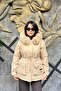 Warm Water-Repellent Regular Fit Hooded Italian Coat Model Sun581