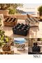 Cast Metal Square Ashtray – for Outdoor and Indoor Use - 2
