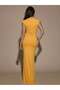 Rochie maxi, galben - 2
