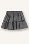 Flounced Ribbed Skirt for Baby Girl (26 Wn)