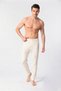 Pack of 5 Cream Color Cotton Men's Underwear Bottoms |   1. Quality Interlock Fabric Thermal Leggings |   Custom Made Sleep Band as a Gift! - 3