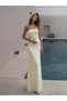 Rochie maxi, galben - 3