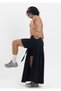 Black Pleated Skirt with Belt Accessory - 5