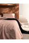 Ancelina Double Cotton Printed Bed Sheet and Duvet Cover Set - Powder - 3