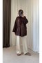 Double-Breasted Tie-Down Jacket - Bitter Brown - 2