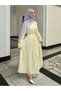 Rochie maxi, galben - 5