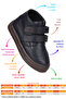 Shapy Skin Daily Velcro Boys' Boots Shoes - 2