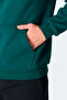 Moonlight I Men's Hooded Dark Green Sweatshirt - 7