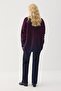 Special Textured Contrast Knitwear Cardigan - 6