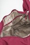 Women's Duna Burgundy Zippered Lined Hobo Shoulder Bag - 5