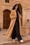 Women's Oversize Long Camel Alya Cardigan - 2
