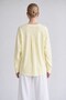 Two Thread Thin Sweatshirt Light Yellow - 4