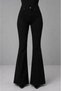 Women's Jeans Spanish Jeans High Waist Colorfast Black Spanish Jeans (Lycra)