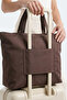 Larkon I Unisex Coffee Shoulder Bag - 4
