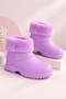 Geta Waterproof Fur Lined Girls' Eva Rain Snow Boots - 2
