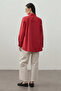 Basic Plain Shirt Red - 8