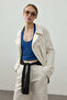 Windbreaker Jacket Ecru - 7