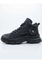 Fadeli̇m Black Rubber Thick Sole Lace-Up Sports Boots, Get One Size up - 3