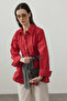 Basic Plain Shirt Red - 7