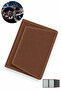 Car License Holder Wallet - Vehicle License Case - Car License Protector - License Protection Case - License Wallet (Brown)