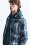 Boxy Fit Plaid Long Sleeve Shirt - 5