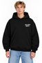 Women's Men's Unisex Gallery Dept Text Pattern Printed 100% Cotton Oversize Hooded Sweatshirt with Hood - 3