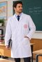 Shirt Collar Medium Length Long Sleeve Men's Apron Meb Printed |   Teacher's Apron
