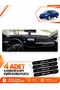 Renault Taliant Screened (2021-2026) Compatible Torpedo Protection Case Carpet Cover - Black - Da001