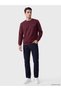 Lcwaikiki Classic Gray Crew Neck Thick Men's Sweatshirt - 2