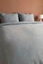 Jolie Natural Green %100 Cotton Double Duvet Cover Set - 4 Pieces - 3