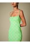 Rochie maxi, verde - 4