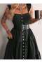 Rochie maxi, negru - 5