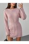 Rochie mini, roz - 3