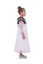 Girls 2-in-1 UAE National Day Swiss Dot Tulle Maxi Dress with Detachable Flag Ruffle Cape - 2