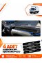 Mitsubishi Canter Fe639 (1996-2005) Compatible Front Torpedo Protection Cover - Black-Blue - Mi002