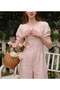 Long jumpsuit, pink - 2