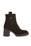 , Women's Genuine Leather Boots 163359Z6272 Brown - 3