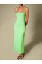 Rochie maxi, verde - 6