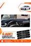 Ci̇troen C-Elysee (2012-2022) Compatible Front Dashboard Protection Cover Carpet - Black-Blue - Ci009
