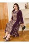 Rochie maxi, mix culori - 3