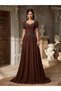 Rochie maxi, maro - 4
