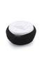 Mosque Wrap - Black Fabric - White Skullcap - Round Wrap - Mosque Embroidered - 5 Meters - 2