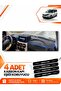 Fi̇at Doblo (2007-2015) Airbag Compatible Large Screen Compatible Dashboard Protection Cover - Black-Blue - Fi022