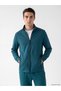 Uzg Store's Men's Zipper Sweatshirt with High Collar for Style Enthusiasts