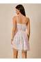Rochie mini, alb - 3