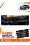 Renault Boreal (2025-Onwards) Compatible Front Torpedo Protection Case Carpet Cover - Black-Blue - Re055