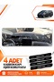 Hyundai Staria (2021-2025) Compatible Front Chest Glove Box Protection Cover Carpet Protector - Black-Grey - Hu040