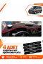 Volkswagen Transporter T6 Poled (2015-2020) Compatible Dashboard Protection Cover - Black-Red - Vw028